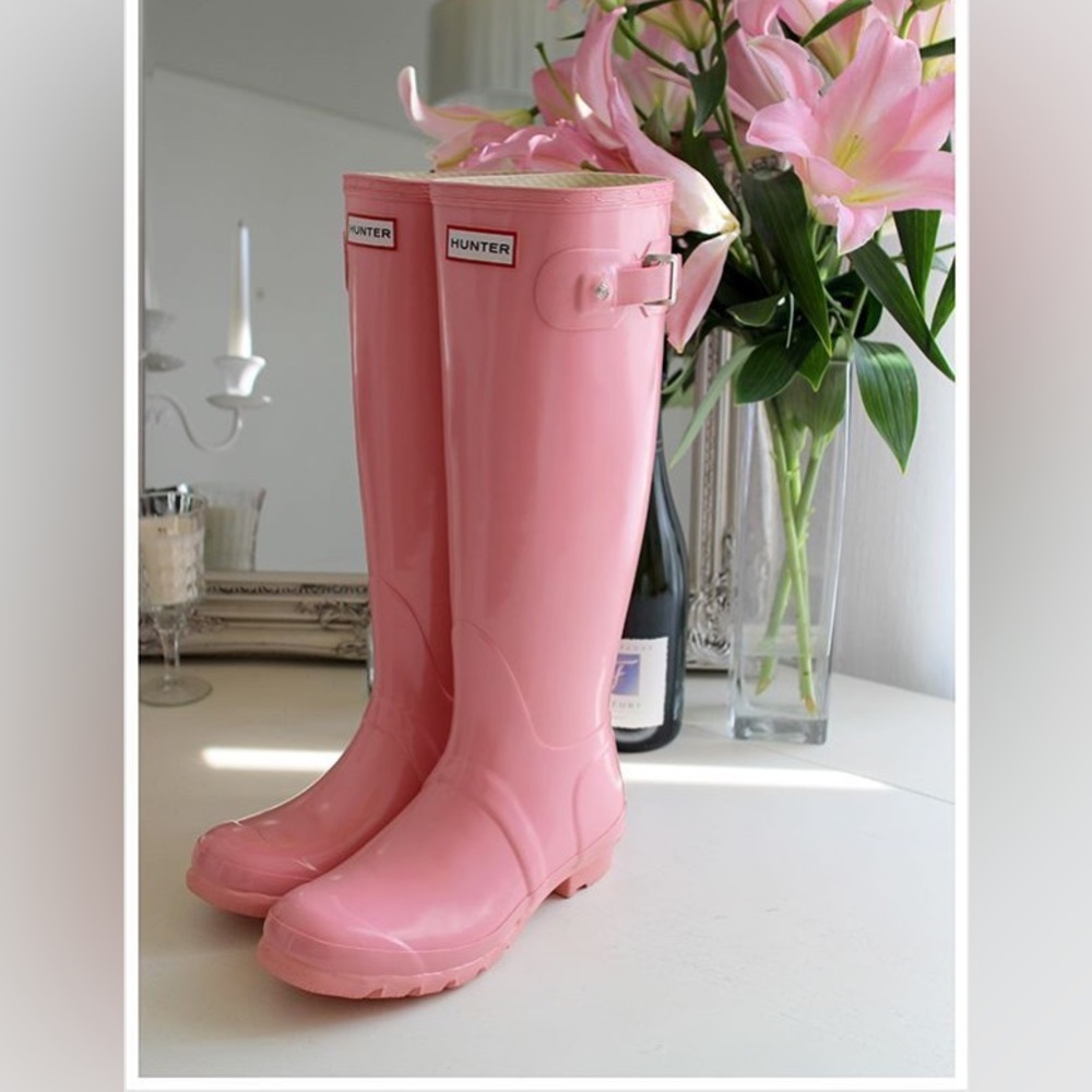 Hunter Pink Boots!